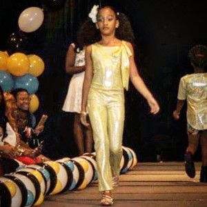 Aja and her #DianaRoss inspired Dress by @dopenerd #jwjfashionshow #jwjdope #dopenerd #jwjdopenerd #FashionShow